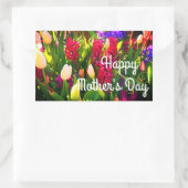 Happy Moederdag Spring Flowers #5 Sticker (Tas)