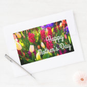 Happy Moederdag Spring Flowers #5 Sticker (Envelop)