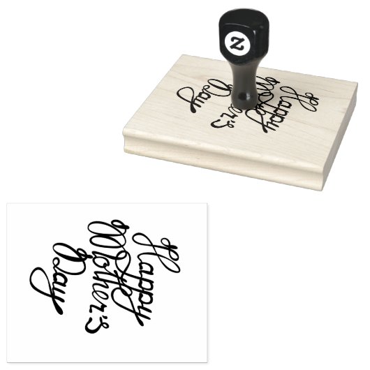 Happy Moederdag stempel (Gestempeld)