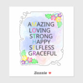 Happy Moederdag Sticker (Vel)