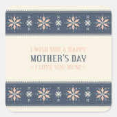  Happy Moederdag | STICKER (Voorkant)