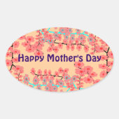 Happy Moederdag stickers (Voorkant)