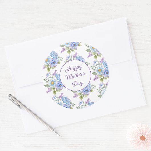 Happy Moederdag Stickers (Envelop)