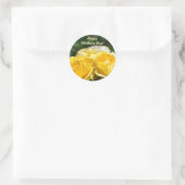 Happy Moederdag! stickers Yellow Roses Garden (Tas)