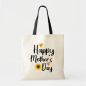 Happy Moederdag/Sunflower Moederdag Gift Tote Bag (Voorkant)