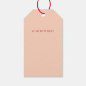 Happy Moederdag Sweet Pink Daisy Bouquet Retro Cadeaulabel (Achterkant)