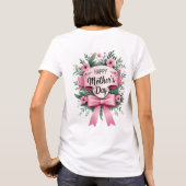 Happy moederdag t-shirt (Achterkant)
