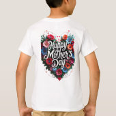 Happy Moederdag T-shirt (Achterkant)