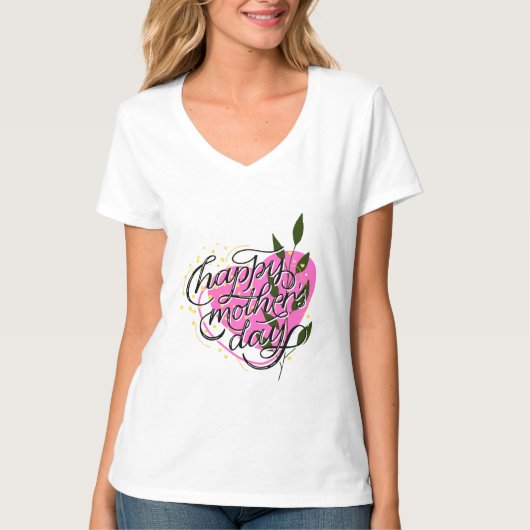 Happy Moederdag T-shirt (Voorkant)