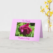 Happy Moederdag-tante Kaart (Gele Bloem)