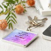 Happy Moederdag Tarot Mama design Sleutelhanger (Zijkant)
