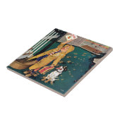 Happy Moederdag Tegeltje (Zijkant)