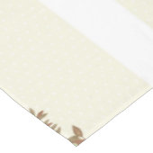 Happy Moederdag Tekst & Colorful Floral Design Tafelkleed (Gekanteld)