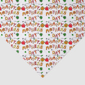 Happy Moederdag Text Gifts Tissuepapier (Detail)