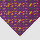 Happy Moederdag Text Gifts Tissuepapier (Detail)