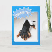 Happy Moederdag to New Mam Diaper Veranderend Kaar Kaart (Voorkant)