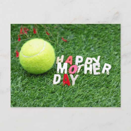 Happy Moederdag to Tennis player Kaart (Voorkant)