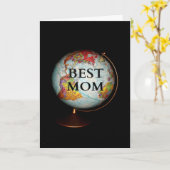 "Happy Moederdag to the Best Mam On Earth"-kaart Kaart (Gele Bloem)