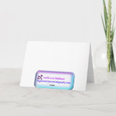 Happy Moederdag to Zuster-in-Law Cherry Blossom Kaart (Achterkant)