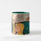 Happy Moederdag Tweekleurige Koffiemok (Center)