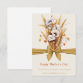 Happy Moederdag Ukraine-stijl Bedankkaart (Voorkant / Achterkant)