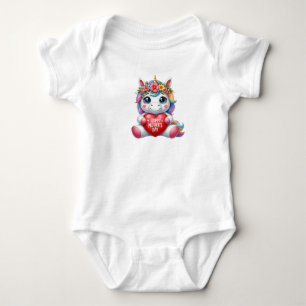 Happy Moederdag Unicorn Romper