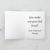 Happy Moederdag van Cat Pet Son Daughter Kaart (Binnen)