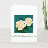 Happy Moederdag, van papa Kaart (Achterkant)