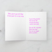 Happy Moederdag, van papa Kaart (Binnen)