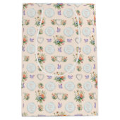 Happy Moederdag Vanille Cream Medium Cadeauzakje (Voorkant)