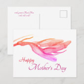 Happy Moederdag | Verjaardag Bluebell Briefkaart (Voorkant / Achterkant)