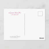 Happy Moederdag | Verjaardag Bluebell Briefkaart (Achterkant)