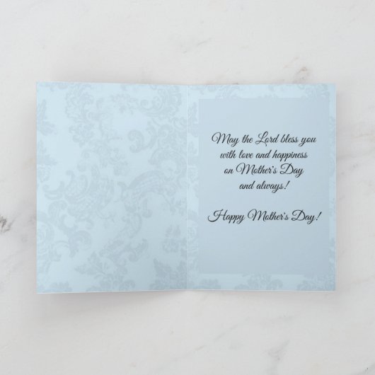 HAPPY MOEDERDAG VIRGIN MARY RELIGIOUS KAART (Binnen)