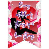 Happy Moederdag Vlaggetjes (Eerste vlag)