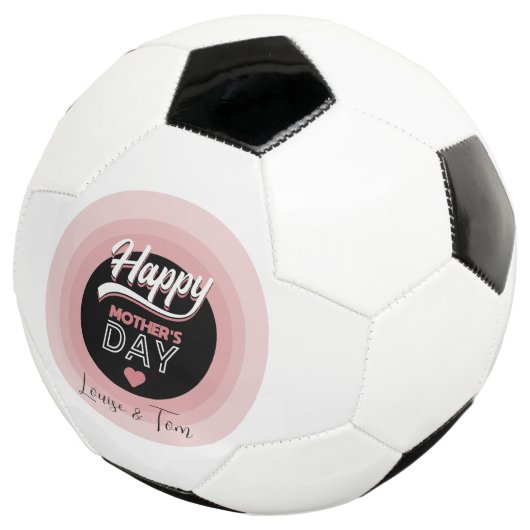 Happy moederdag voetbal (Drie kwart)