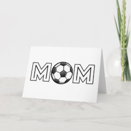 Happy Moederdag Voetbalmoeder Kaart