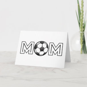 Happy Moederdag Voetbalmoeder Kaart
