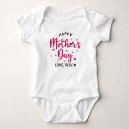 Happy Moederdag voor Baby Girl Romper