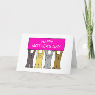 Happy Moederdag voor Hondenliefhebber Kaart