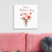 Happy Moederdag Wall Art Canvas Afdruk (Insitu (Woonkamer))
