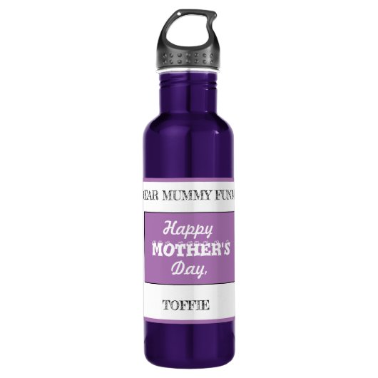 Happy Moederdag Waterfles (Voorkant)