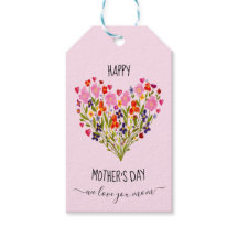 "Happy Moederdag"-Waterverf Bloedzool