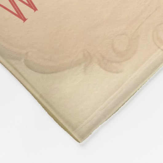 Happy Moederdag Waterverf Flowers Foto Fleece Deken (Hoek)