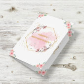 Happy Moederdag Waterverf Gold Modern foto Folie Feestdagenkaart