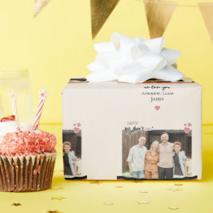 Happy moederdag, we houden van je cadeaupapier