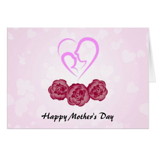 Happy Moederdag Wenskaart (Voorkant Horizontaal)