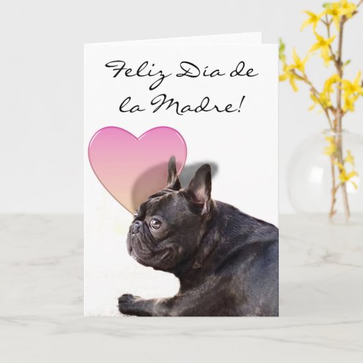 Happy Moederdag-wenskaart Kaart (Gele Bloem)