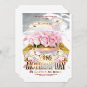 Happy Moederdag wenskaart Kaart (Voorkant / Achterkant)