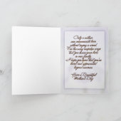 Happy Moederdag Wenskaart Kaart (Binnen)