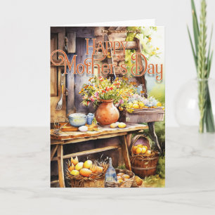 Happy Moederdag Wenskaart - Landbank Feestdagen Kaart